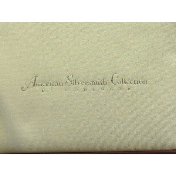 American Silversmiths Collection Godinger Silverplate Floral Spreaders w/Case-4 - Picture 5 of 7